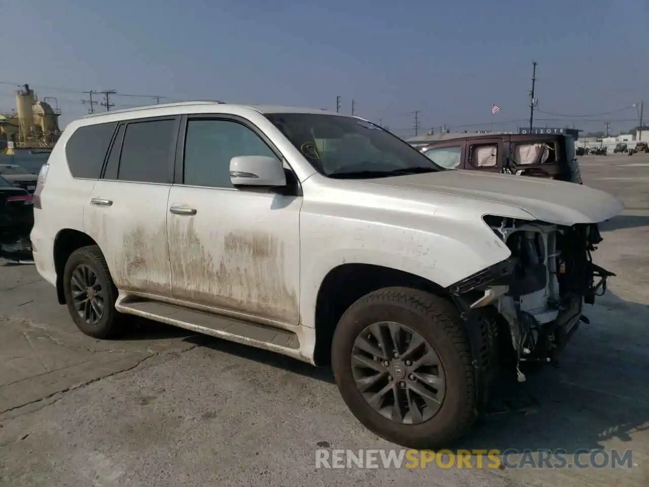 1 Photograph of a damaged car JTJAM7BX9L5264673 LEXUS GX 2020