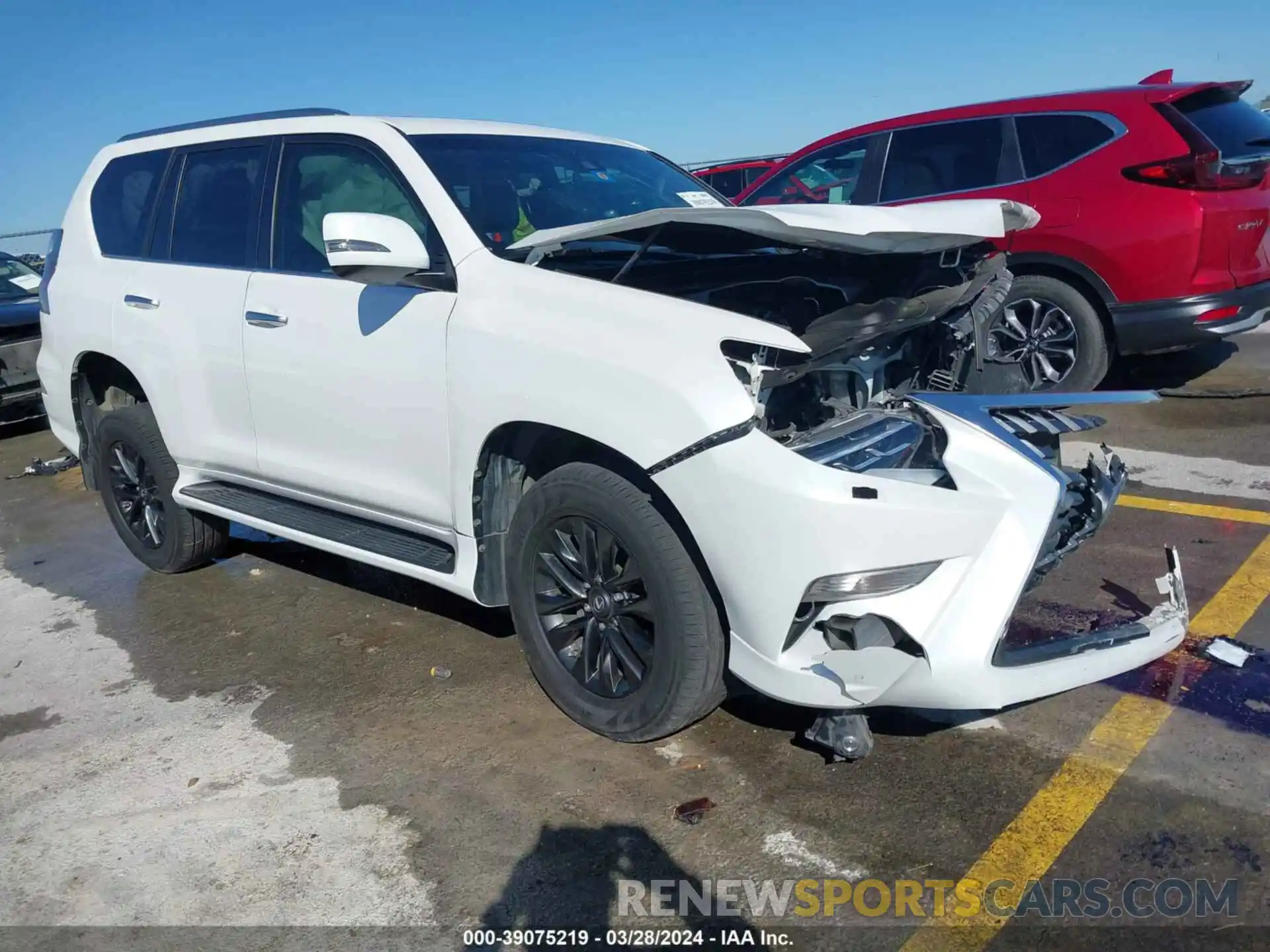 1 Photograph of a damaged car JTJAM7BX9L5267461 LEXUS GX 2020