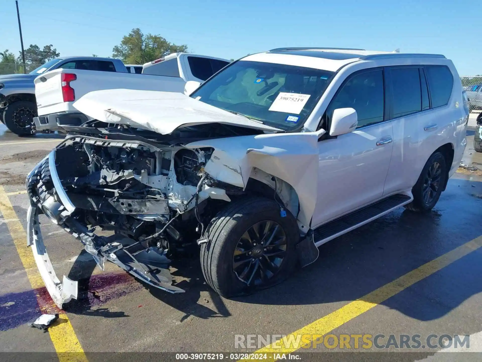 2 Photograph of a damaged car JTJAM7BX9L5267461 LEXUS GX 2020