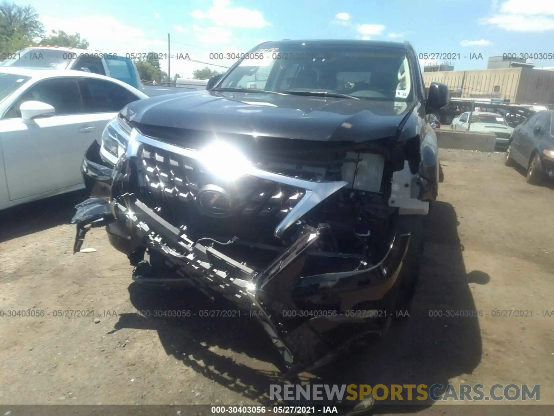 6 Photograph of a damaged car JTJAM7BXXL5255738 LEXUS GX 2020