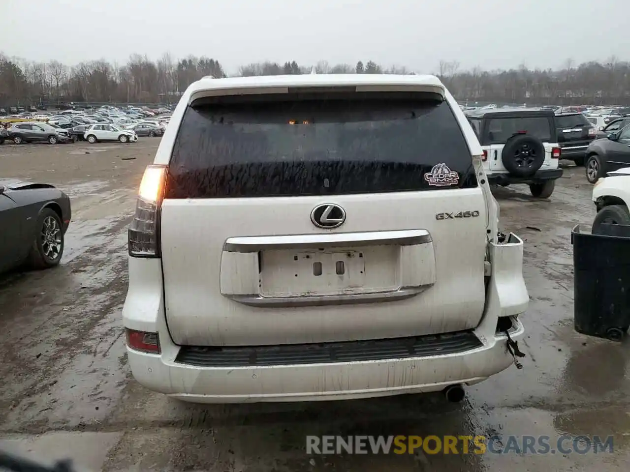 6 Фотография поврежденного автомобиля JTJAM7BXXL5259823 LEXUS GX 2020