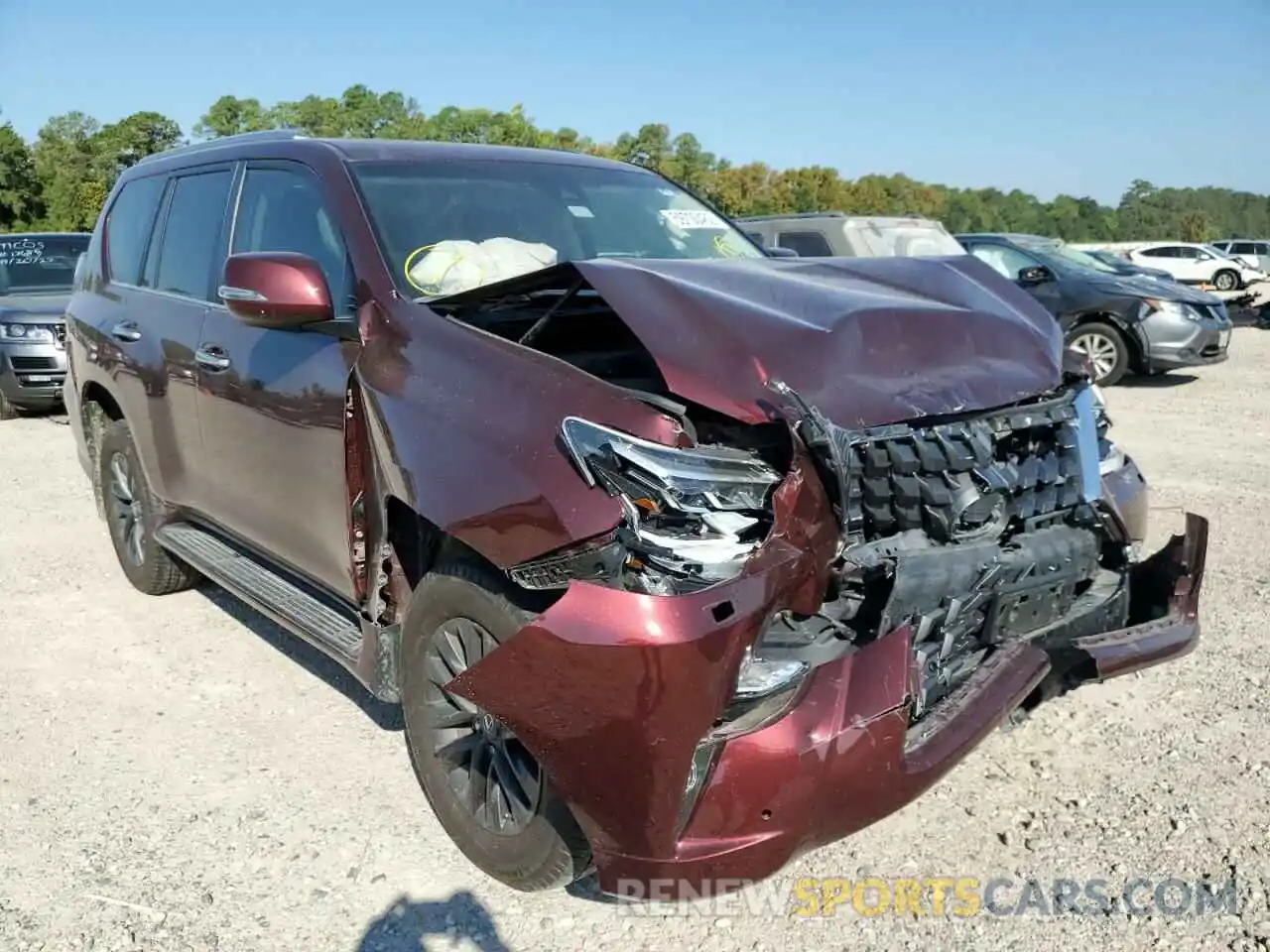 1 Photograph of a damaged car JTJAM7BXXL5261801 LEXUS GX 2020