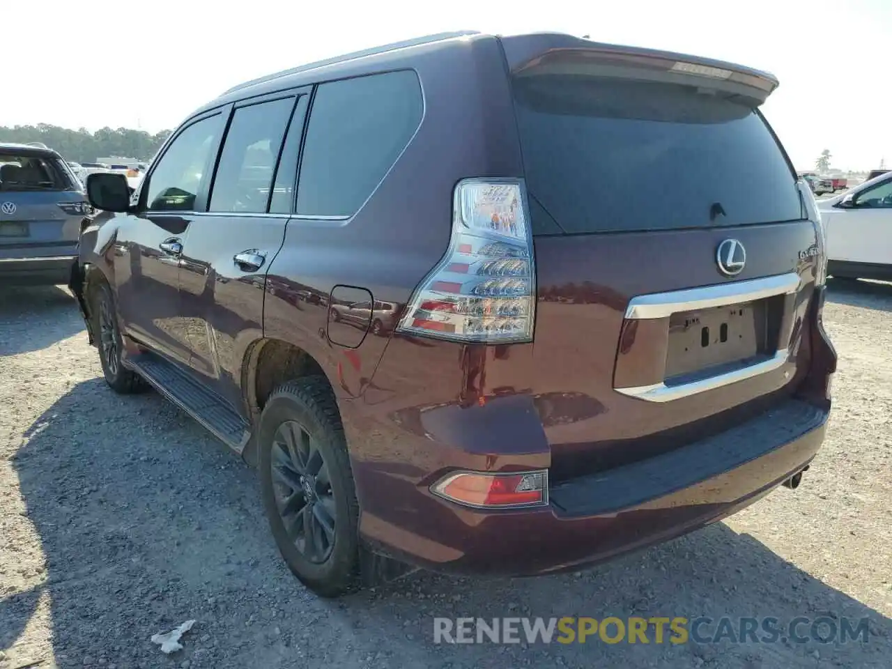 3 Photograph of a damaged car JTJAM7BXXL5261801 LEXUS GX 2020