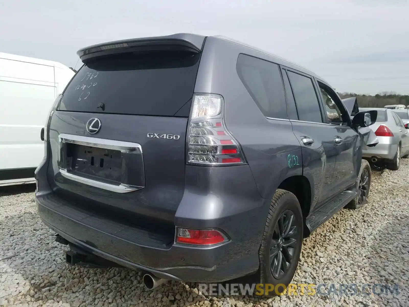 4 Фотография поврежденного автомобиля JTJAM7BXXL5265962 LEXUS GX 2020