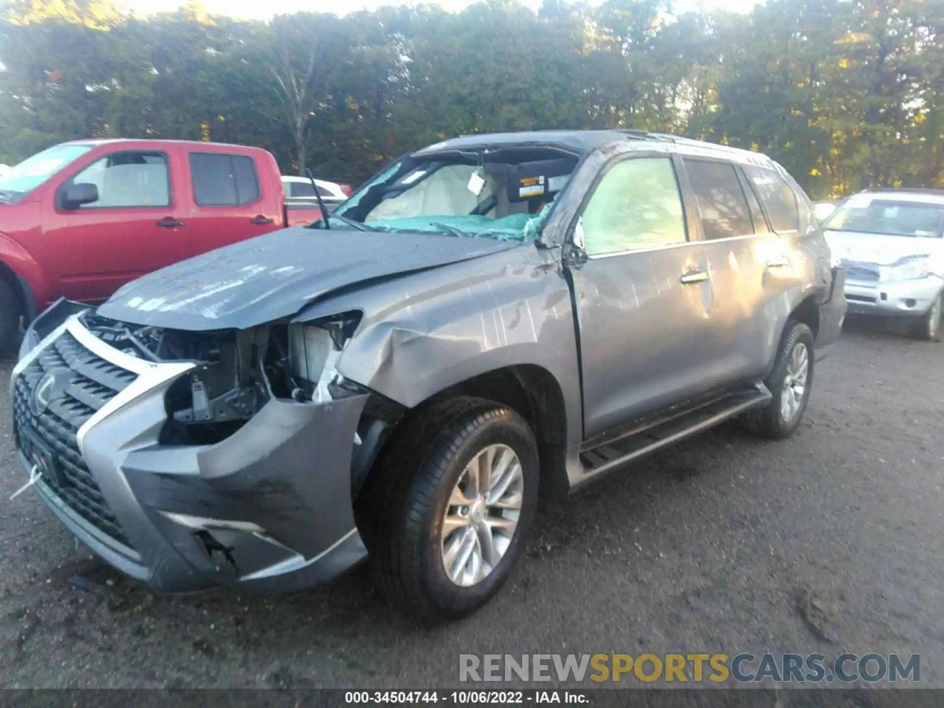 2 Photograph of a damaged car JTJBM7BX9L5260935 LEXUS GX 2020