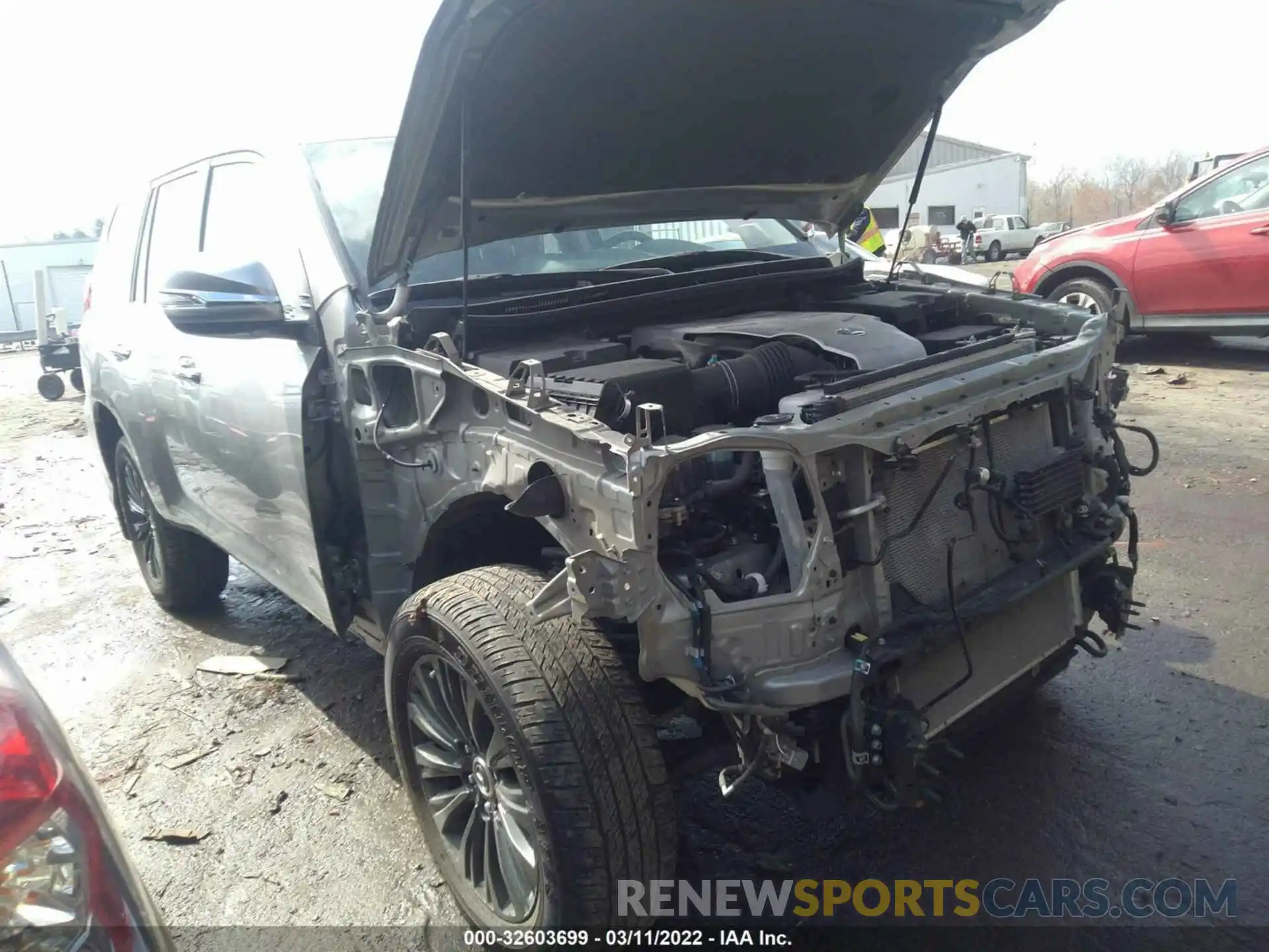 1 Photograph of a damaged car JTJGM7BX4L5259245 LEXUS GX 2020