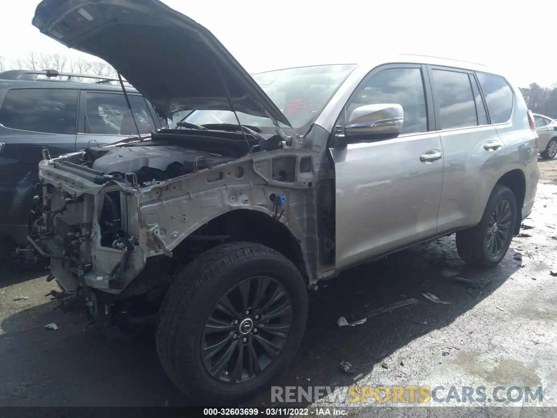 2 Photograph of a damaged car JTJGM7BX4L5259245 LEXUS GX 2020