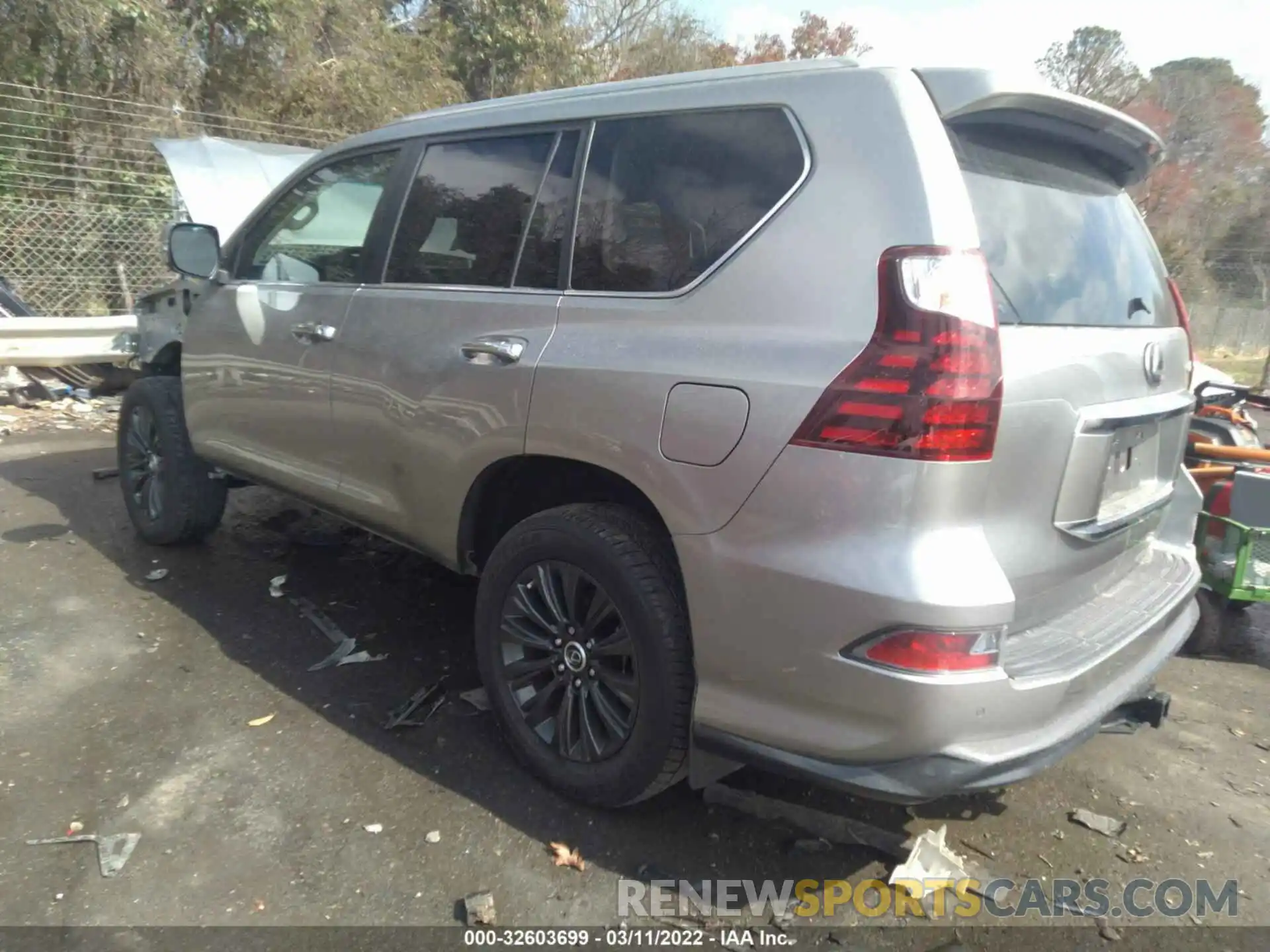 3 Photograph of a damaged car JTJGM7BX4L5259245 LEXUS GX 2020