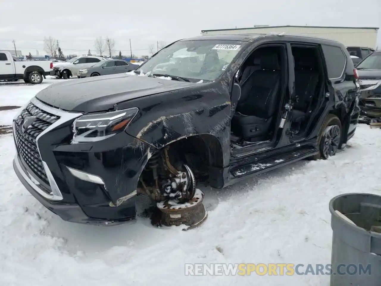 1 Photograph of a damaged car JTJGM7BX5L5240896 LEXUS GX 2020