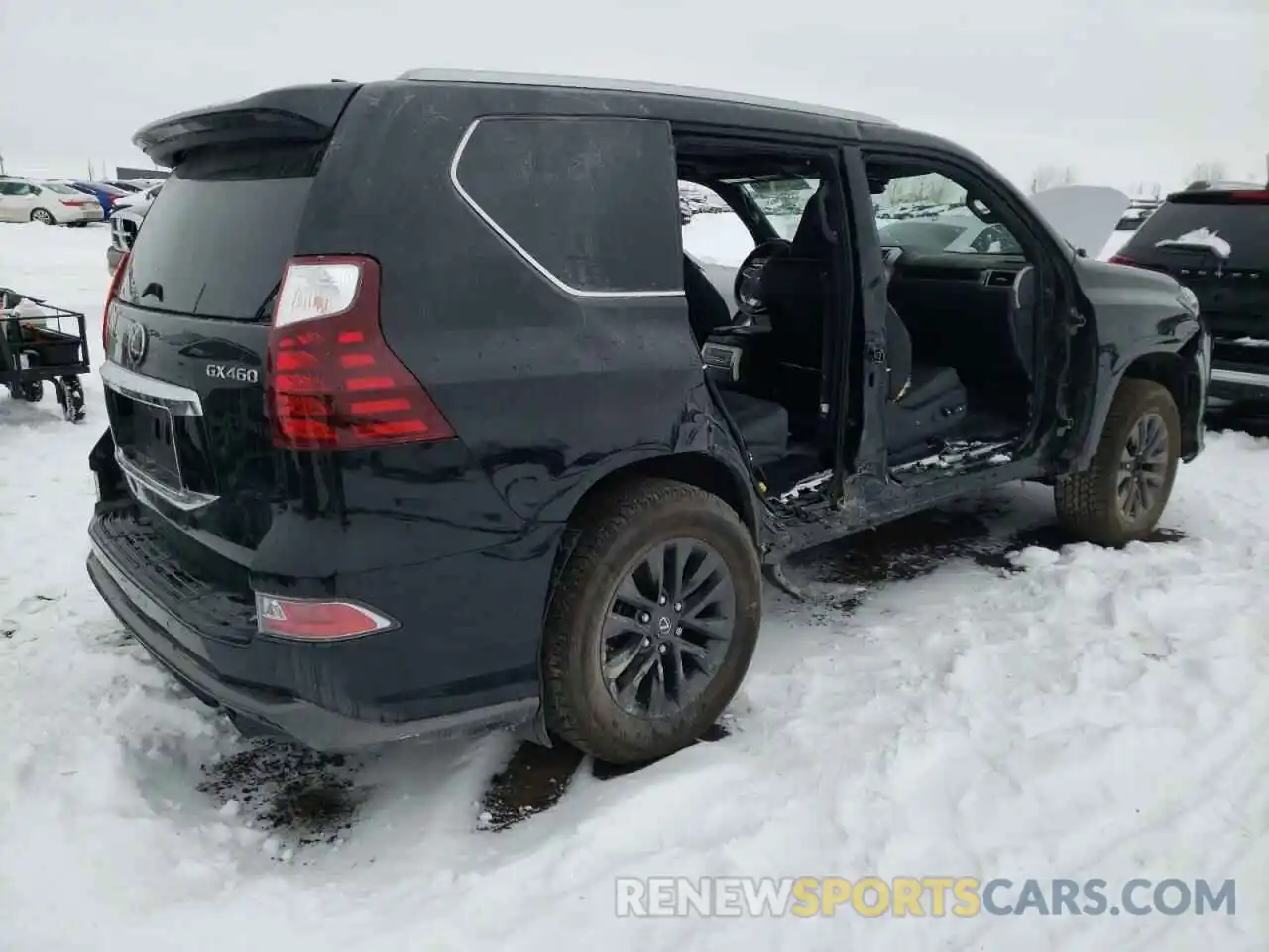 3 Photograph of a damaged car JTJGM7BX5L5240896 LEXUS GX 2020