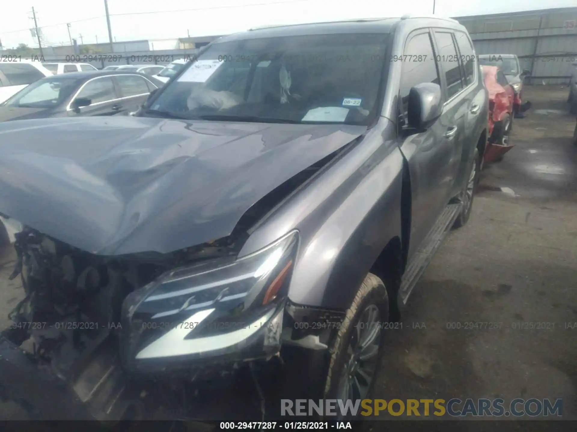 2 Photograph of a damaged car JTJGM7BX5L5261666 LEXUS GX 2020