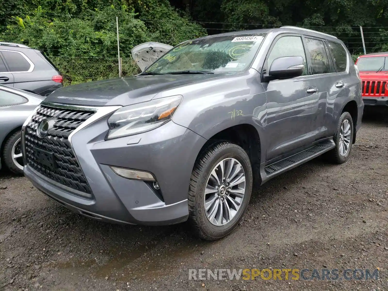 2 Photograph of a damaged car JTJGM7BX6L5247792 LEXUS GX 2020