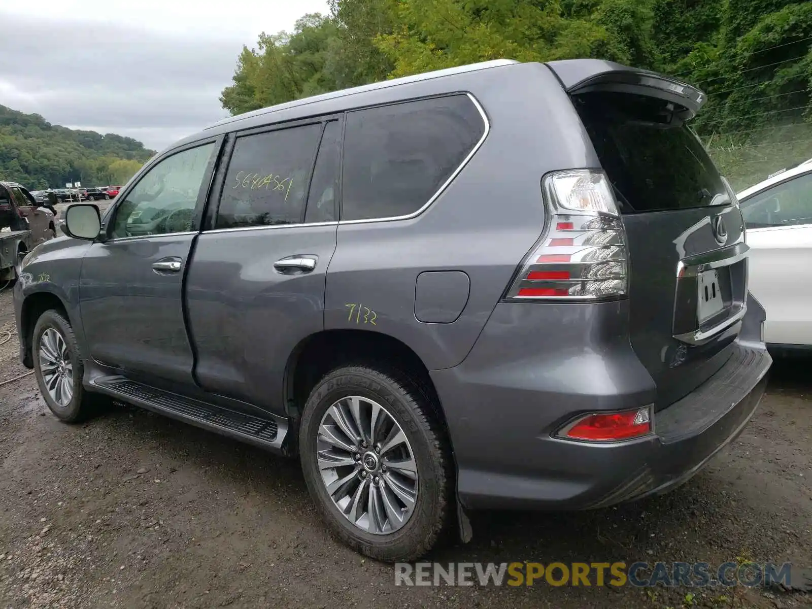 3 Photograph of a damaged car JTJGM7BX6L5247792 LEXUS GX 2020