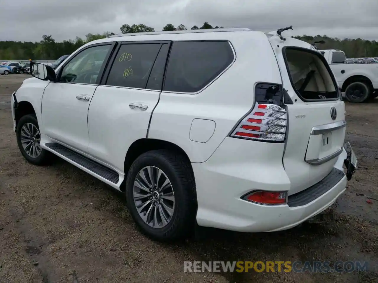 3 Photograph of a damaged car JTJGM7BX6L5252118 LEXUS GX 2020