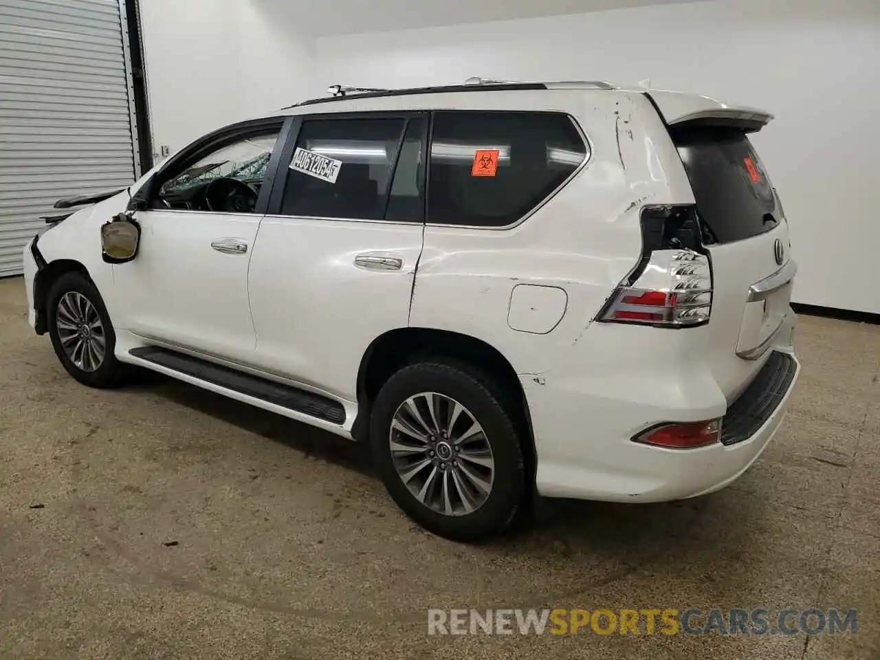 2 Photograph of a damaged car JTJGM7BX7L5248918 LEXUS GX 2020