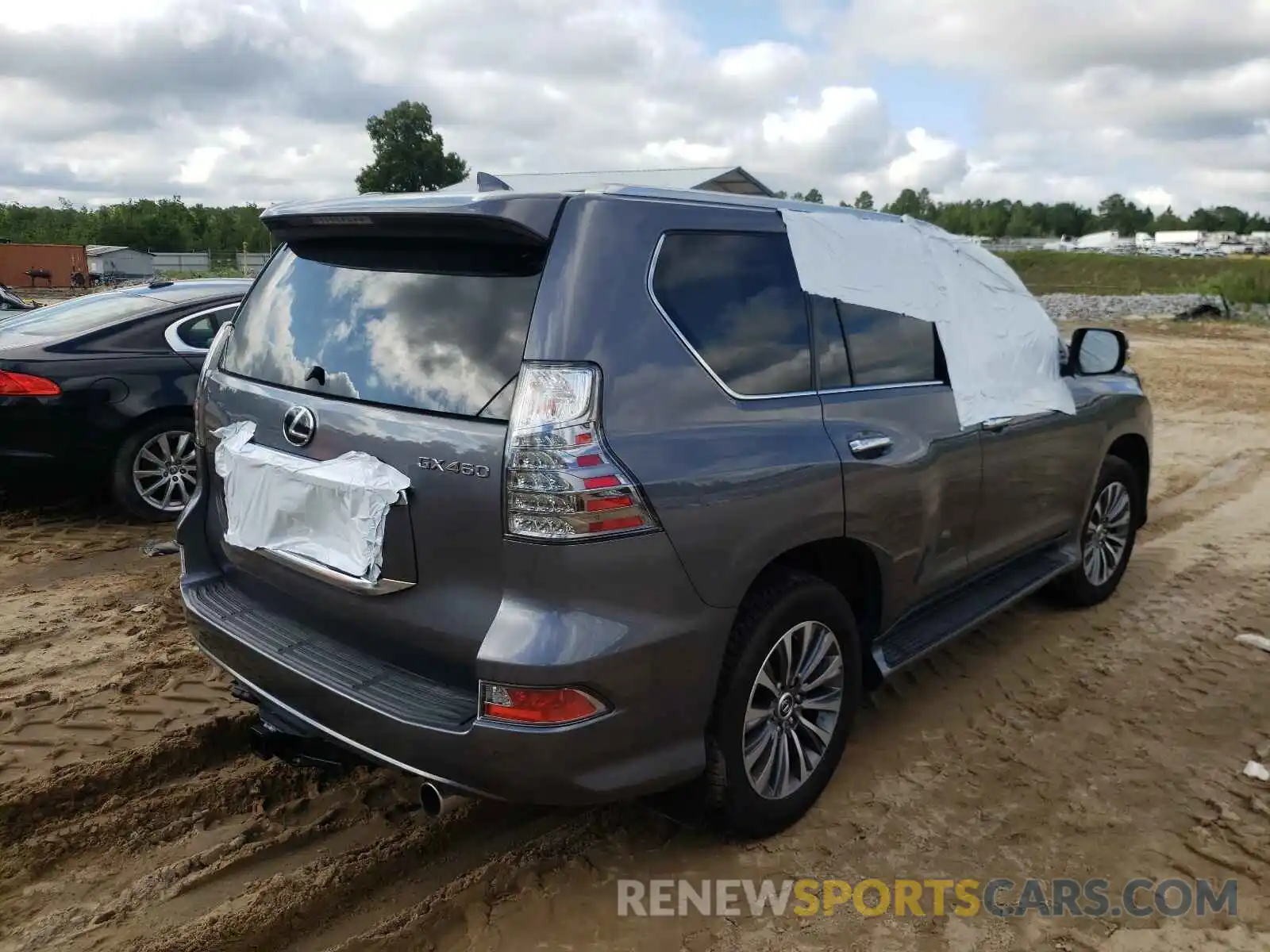 4 Photograph of a damaged car JTJGM7BX8L5262021 LEXUS GX 2020