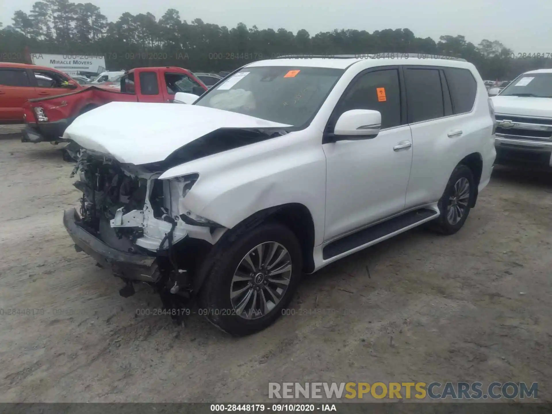 2 Photograph of a damaged car JTJGM7BXXL5246239 LEXUS GX 2020