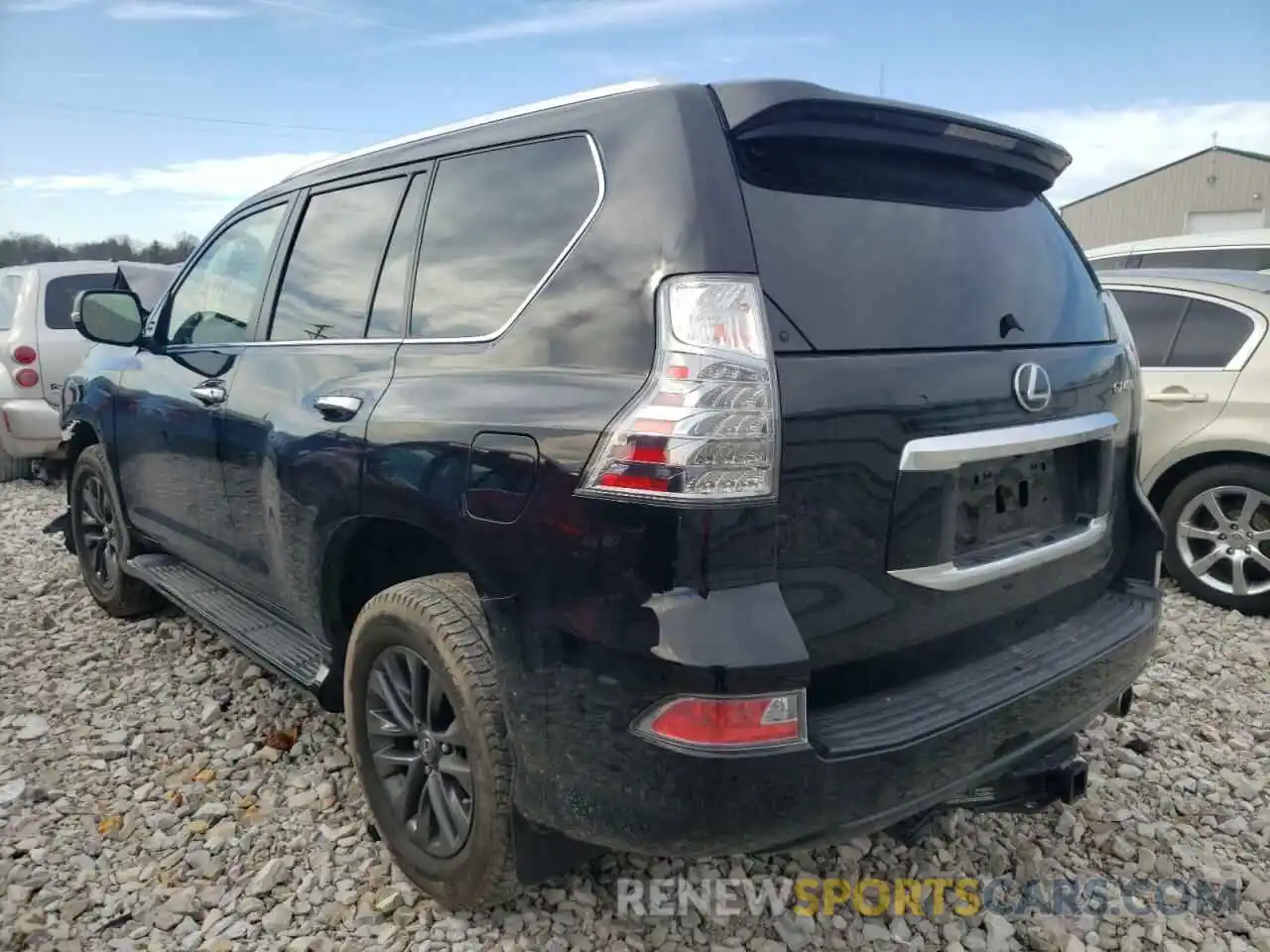 3 Фотография поврежденного автомобиля JTJGM7BXXL5247892 LEXUS GX 2020