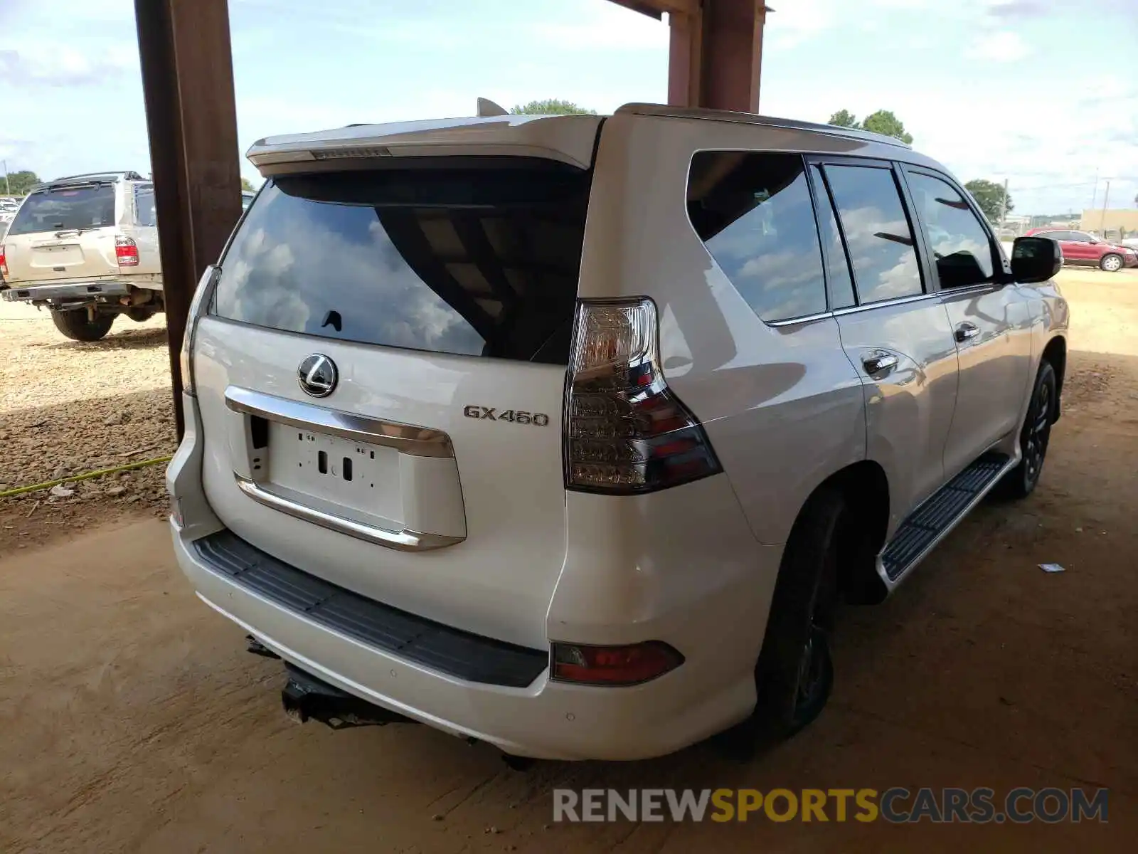 4 Photograph of a damaged car JTJAM7BX0M5271884 LEXUS GX 2021