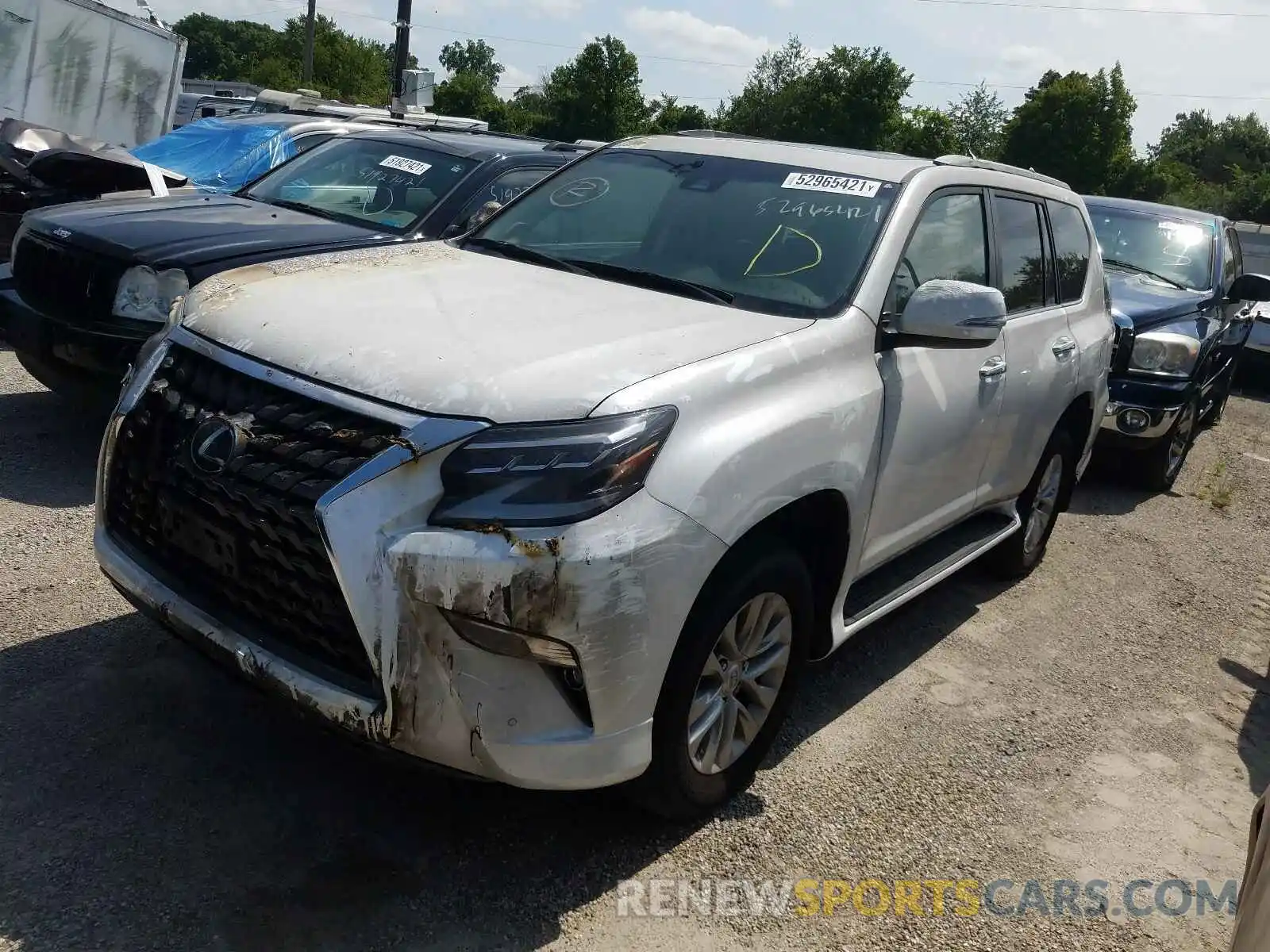 2 Photograph of a damaged car JTJAM7BX0M5276714 LEXUS GX 2021