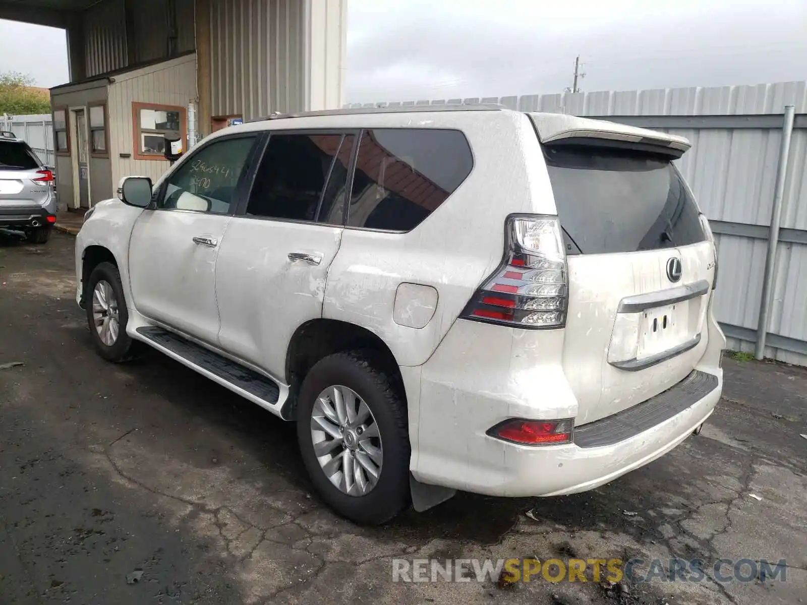 3 Фотография поврежденного автомобиля JTJAM7BX0M5276714 LEXUS GX 2021