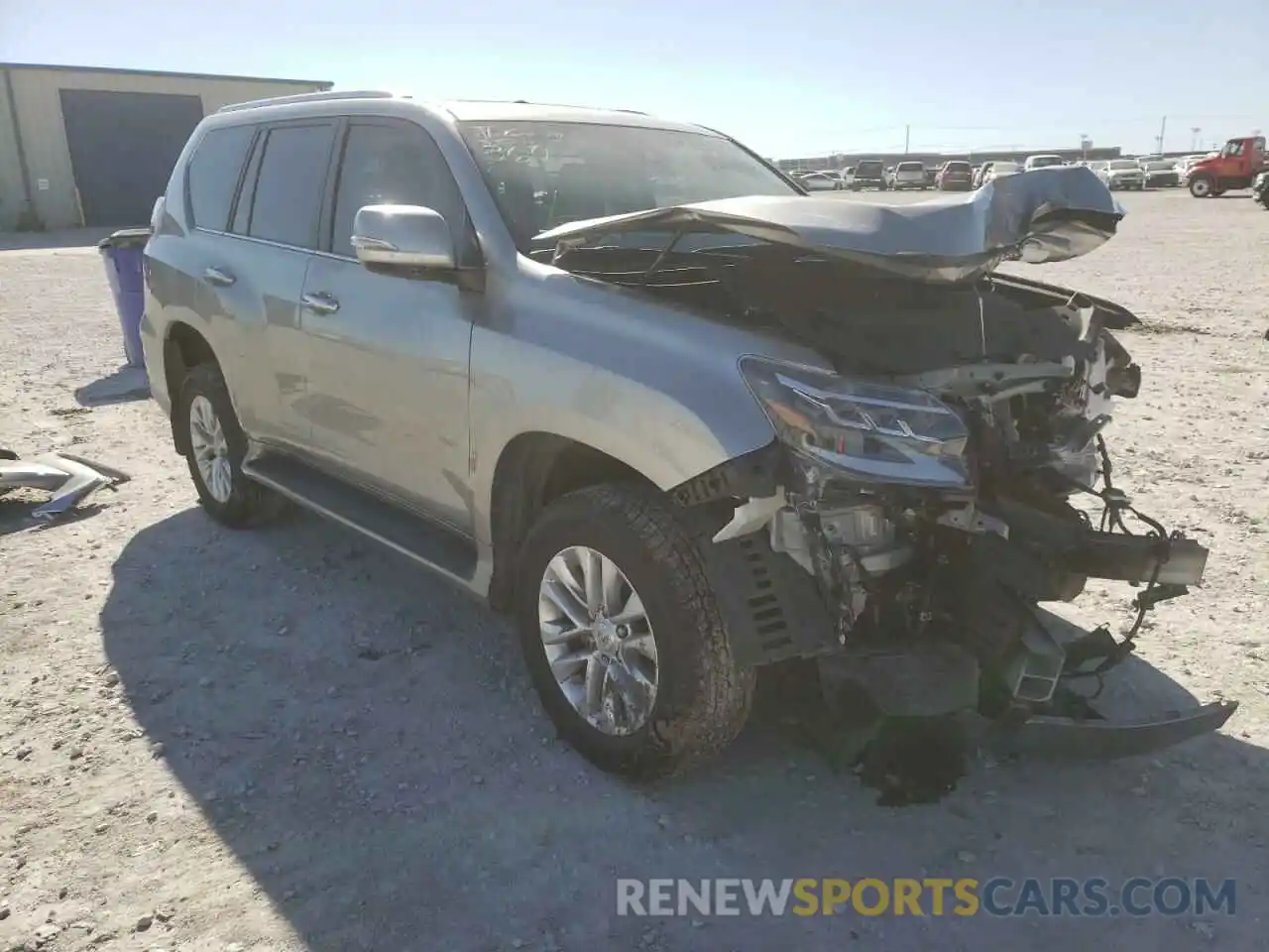 1 Photograph of a damaged car JTJAM7BX0M5277068 LEXUS GX 2021