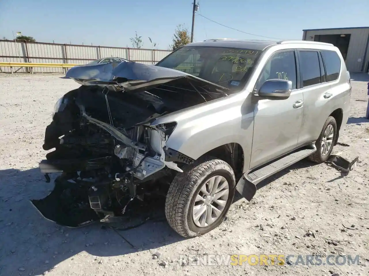 2 Photograph of a damaged car JTJAM7BX0M5277068 LEXUS GX 2021