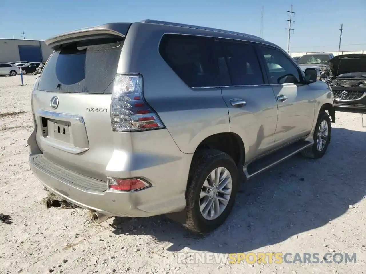 4 Фотография поврежденного автомобиля JTJAM7BX0M5277068 LEXUS GX 2021