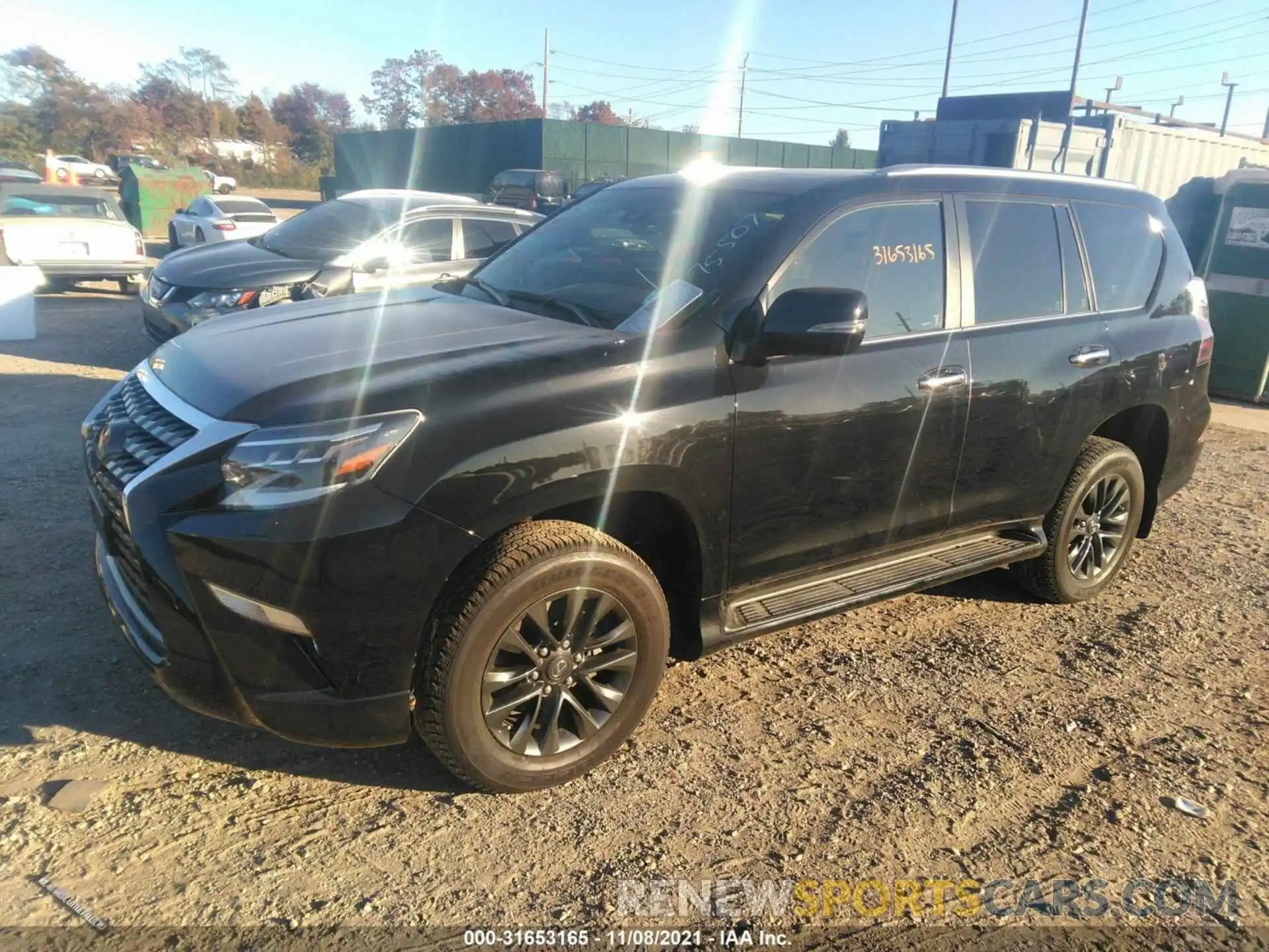 2 Photograph of a damaged car JTJAM7BX1M5275507 LEXUS GX 2021