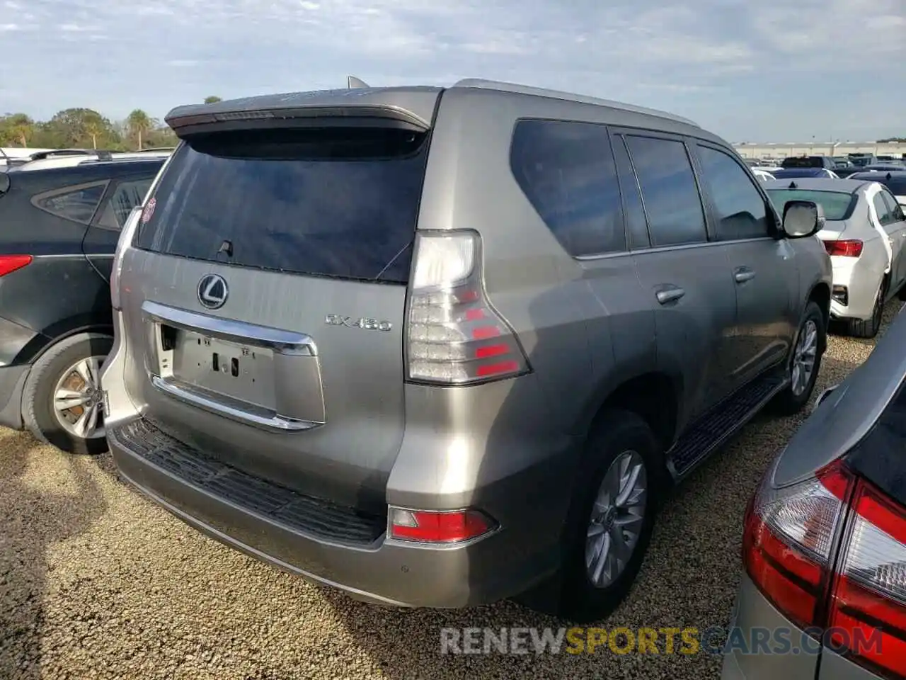 4 Фотография поврежденного автомобиля JTJAM7BX1M5277001 LEXUS GX 2021