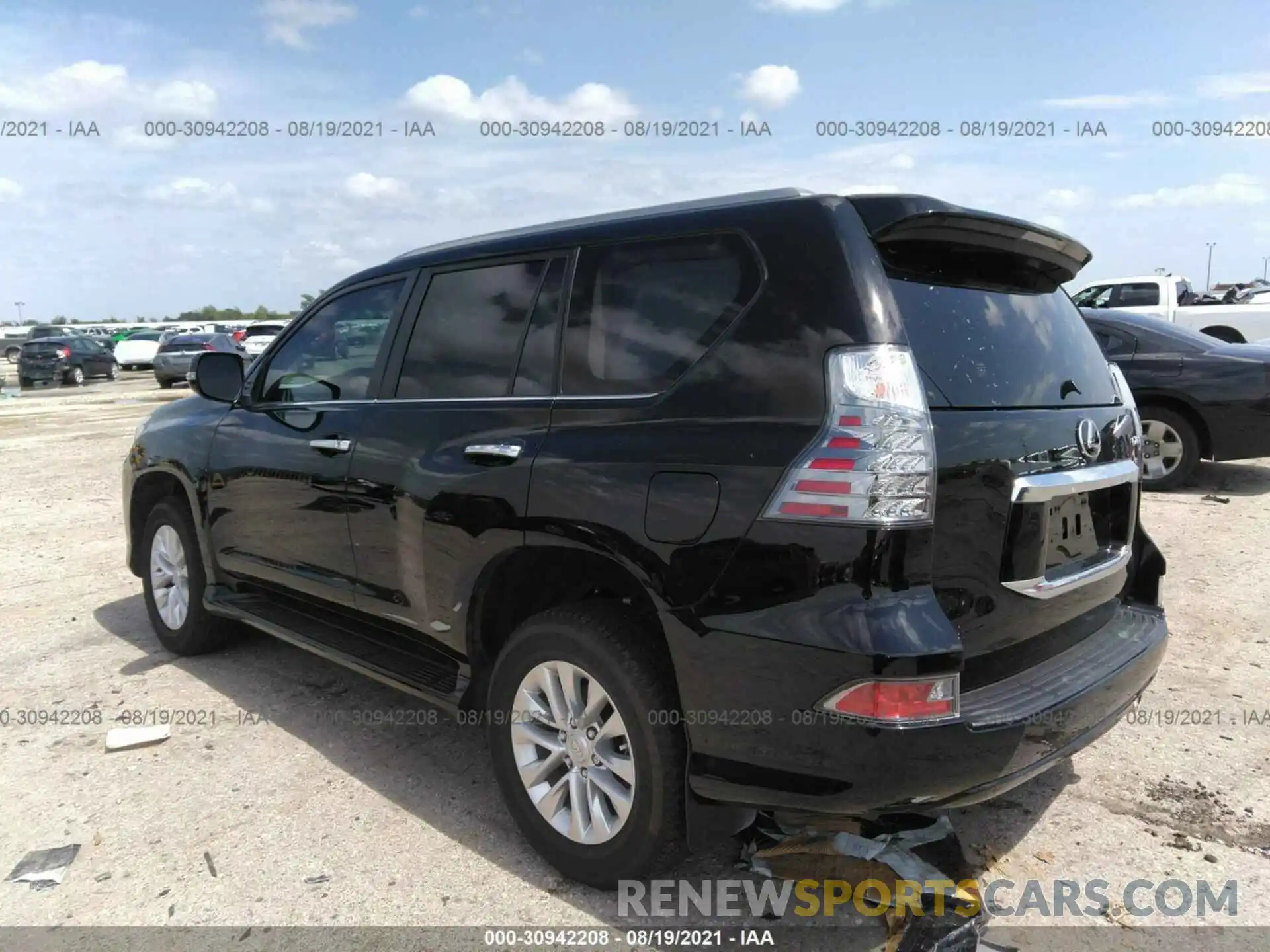 3 Фотография поврежденного автомобиля JTJAM7BX1M5278441 LEXUS GX 2021