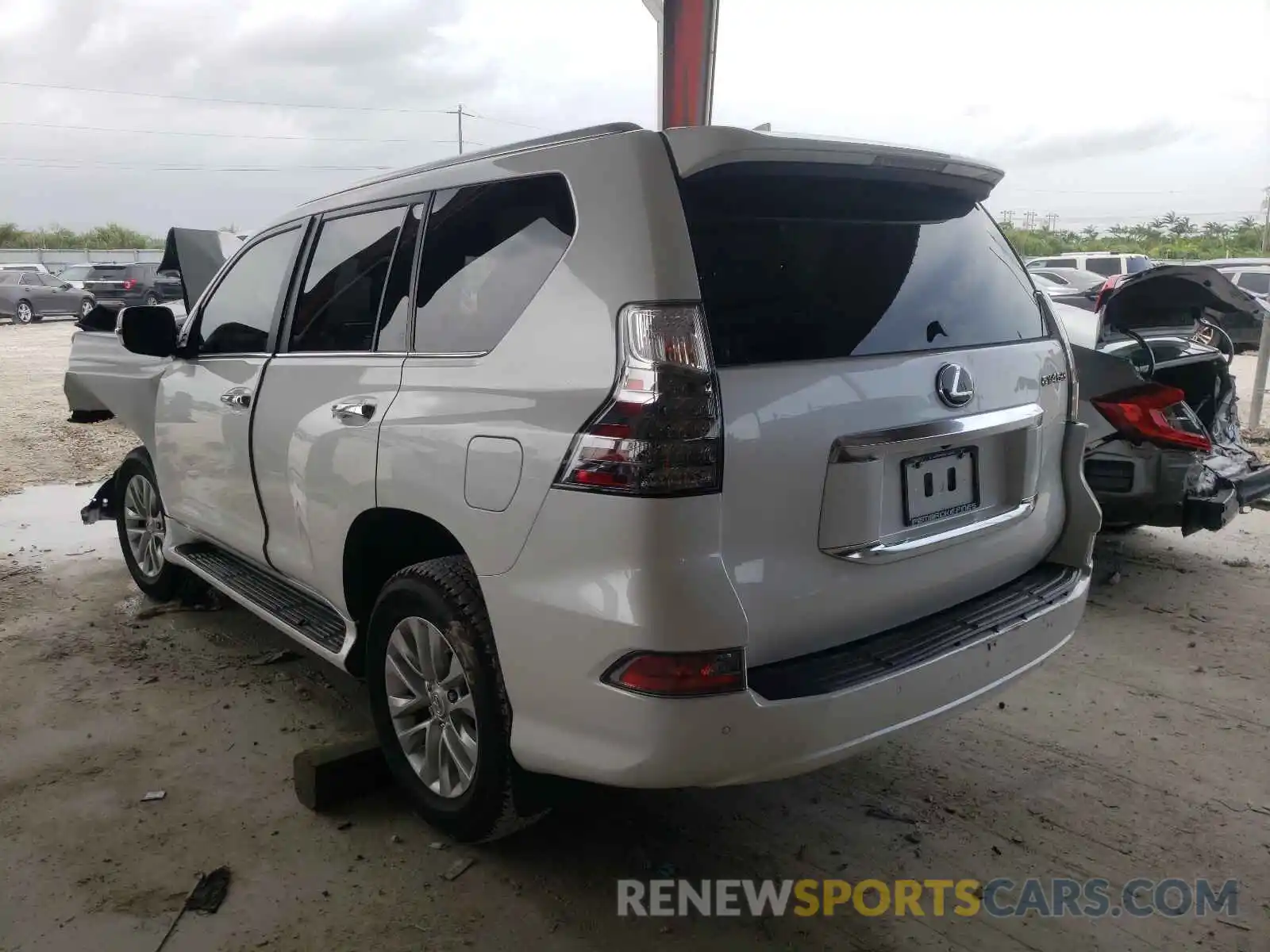 3 Photograph of a damaged car JTJAM7BX1M5283090 LEXUS GX 2021