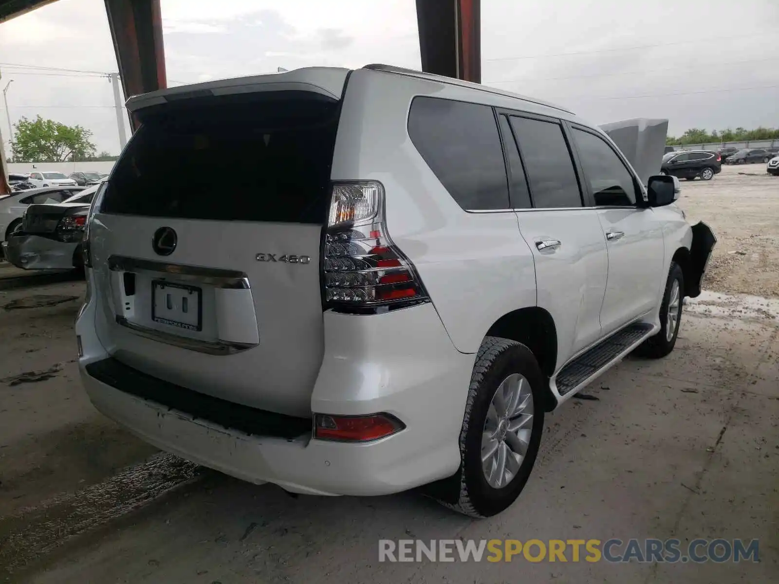 4 Фотография поврежденного автомобиля JTJAM7BX1M5283090 LEXUS GX 2021