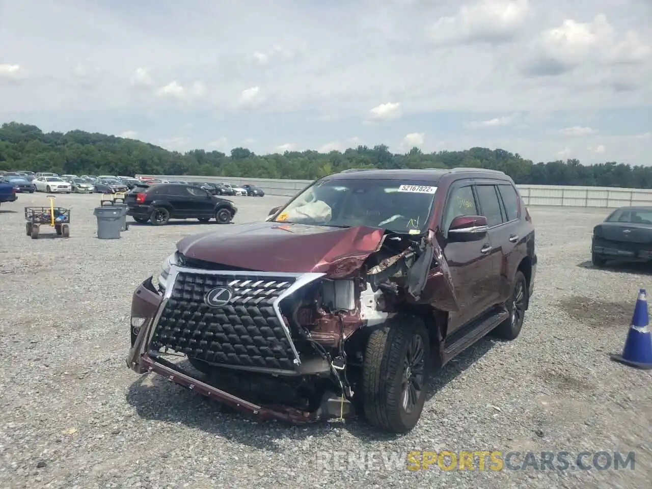 2 Photograph of a damaged car JTJAM7BX1M5289634 LEXUS GX 2021