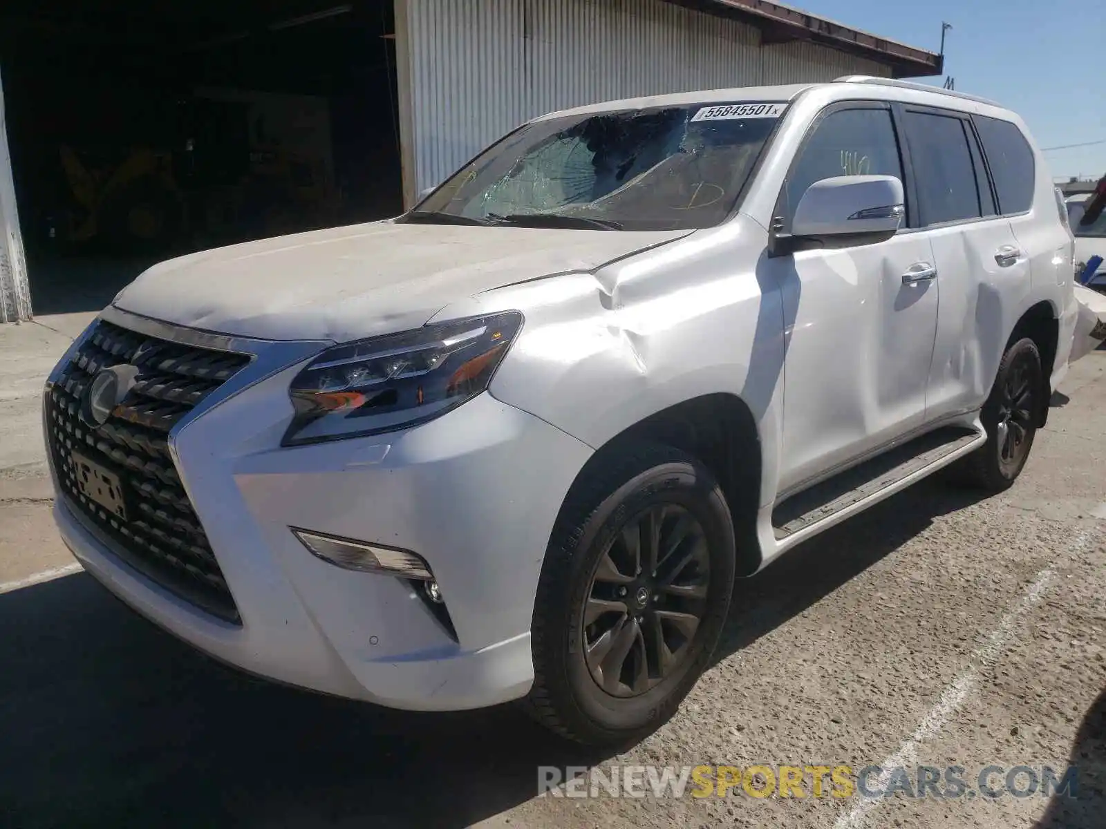 2 Фотография поврежденного автомобиля JTJAM7BX1M5292470 LEXUS GX 2021