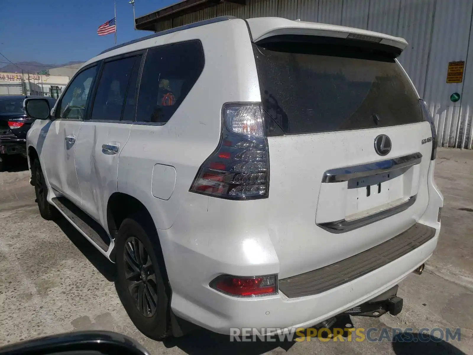 3 Фотография поврежденного автомобиля JTJAM7BX1M5292470 LEXUS GX 2021