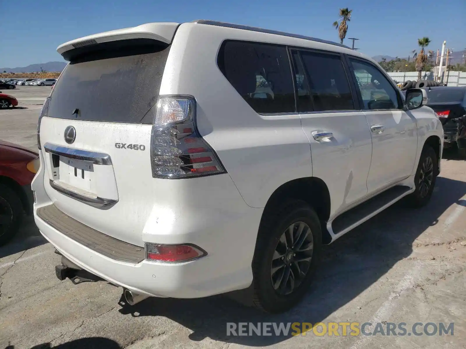 4 Фотография поврежденного автомобиля JTJAM7BX1M5292470 LEXUS GX 2021