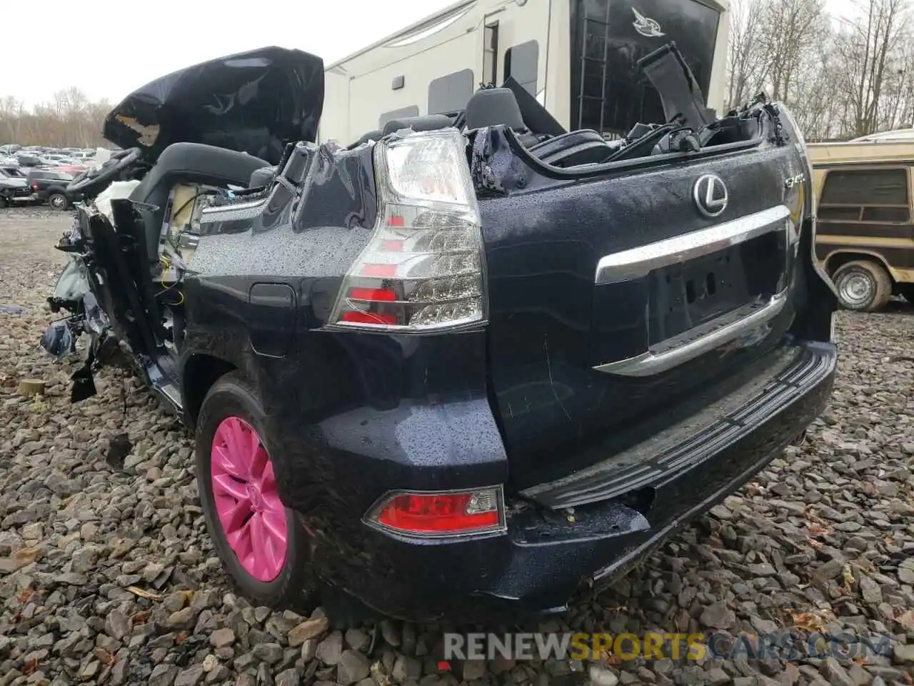 3 Фотография поврежденного автомобиля JTJAM7BX1M5295241 LEXUS GX 2021