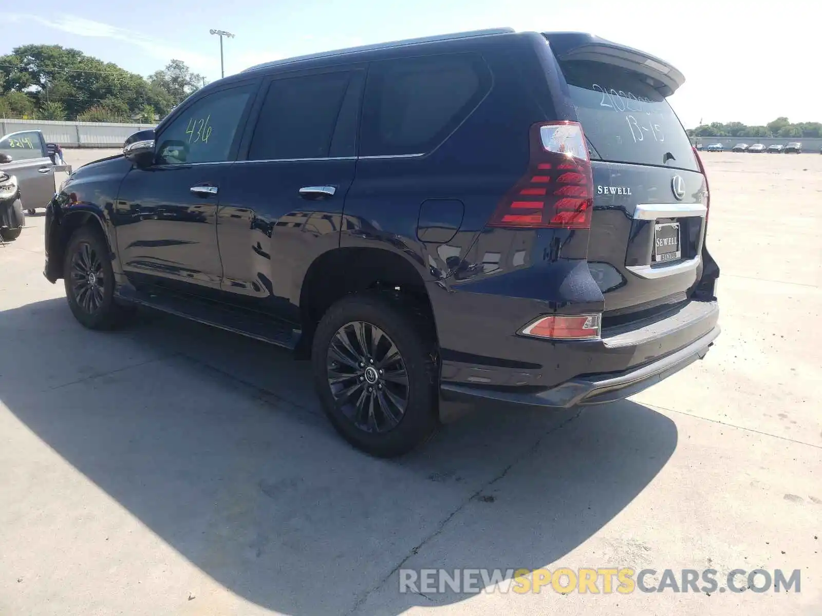 3 Photograph of a damaged car JTJAM7BX1M5296597 LEXUS GX 2021