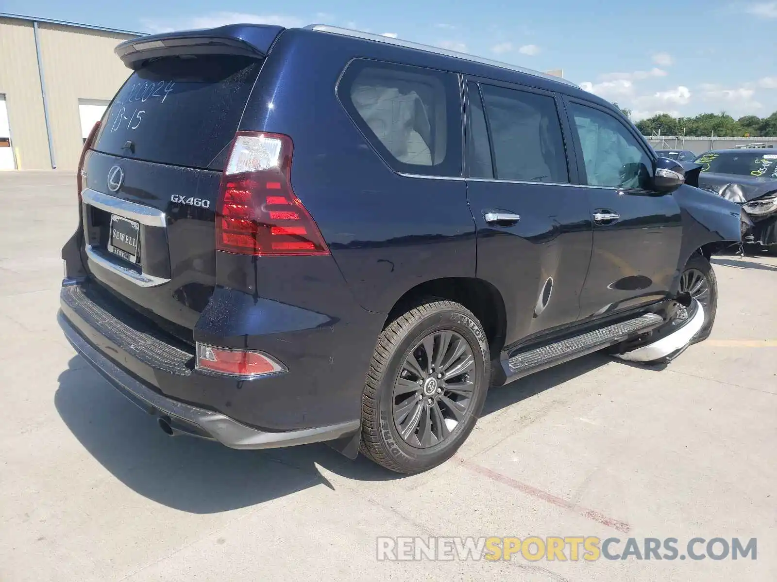 4 Photograph of a damaged car JTJAM7BX1M5296597 LEXUS GX 2021