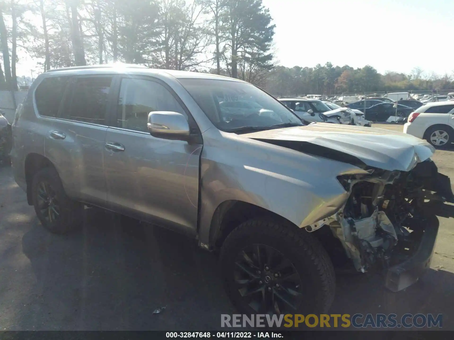 1 Photograph of a damaged car JTJAM7BX1M5296860 LEXUS GX 2021