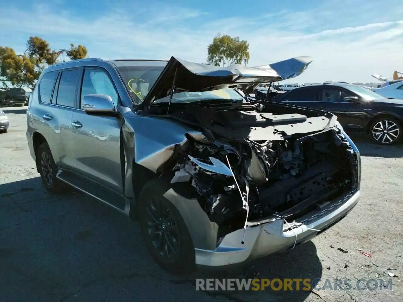 1 Photograph of a damaged car JTJAM7BX1M5298821 LEXUS GX 2021