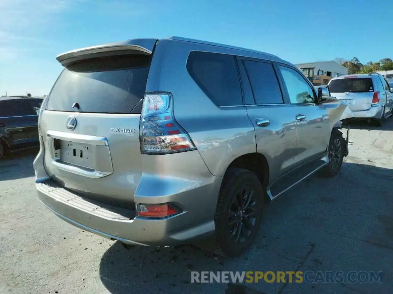 4 Фотография поврежденного автомобиля JTJAM7BX1M5298821 LEXUS GX 2021