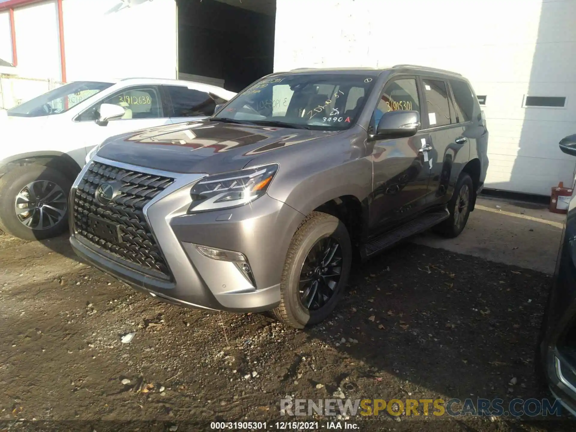 2 Фотография поврежденного автомобиля JTJAM7BX1M5300535 LEXUS GX 2021