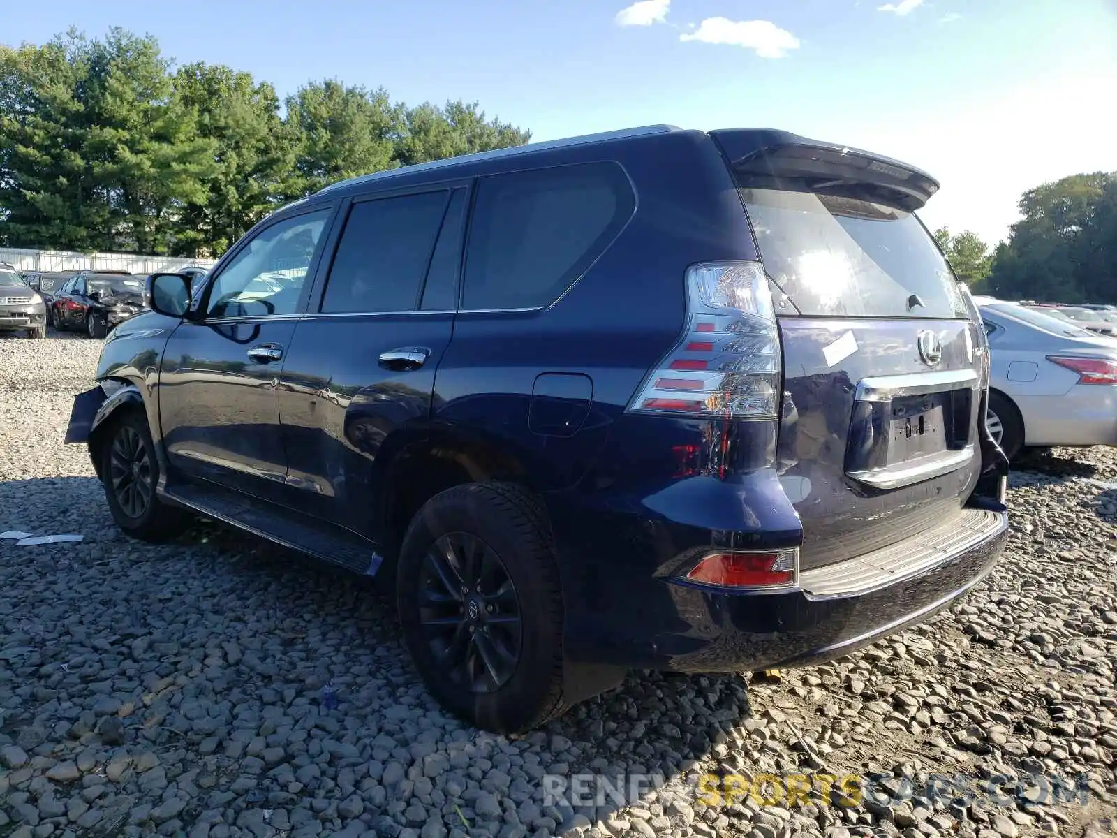 3 Фотография поврежденного автомобиля JTJAM7BX2M5270039 LEXUS GX 2021