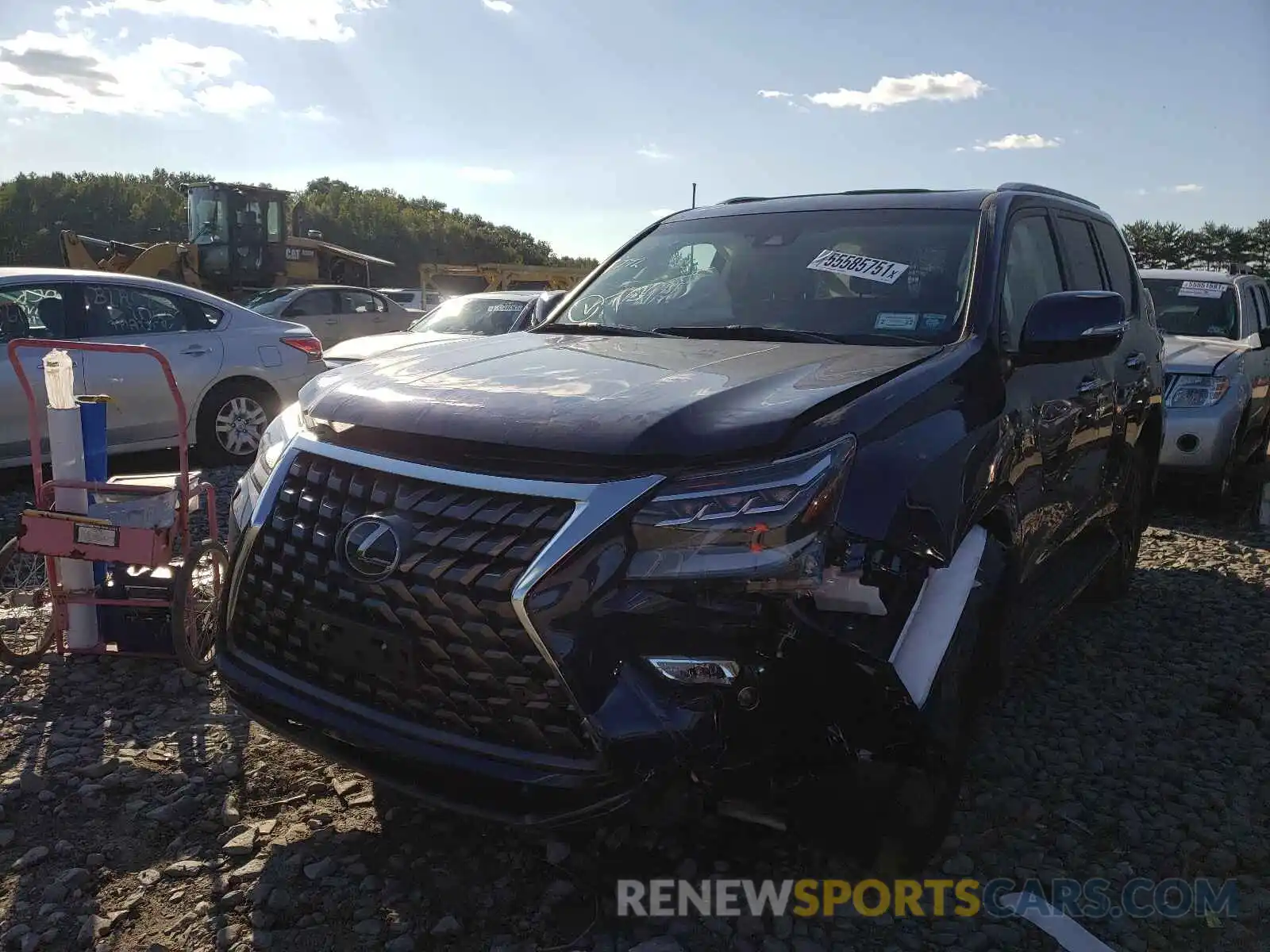 9 Photograph of a damaged car JTJAM7BX2M5270039 LEXUS GX 2021