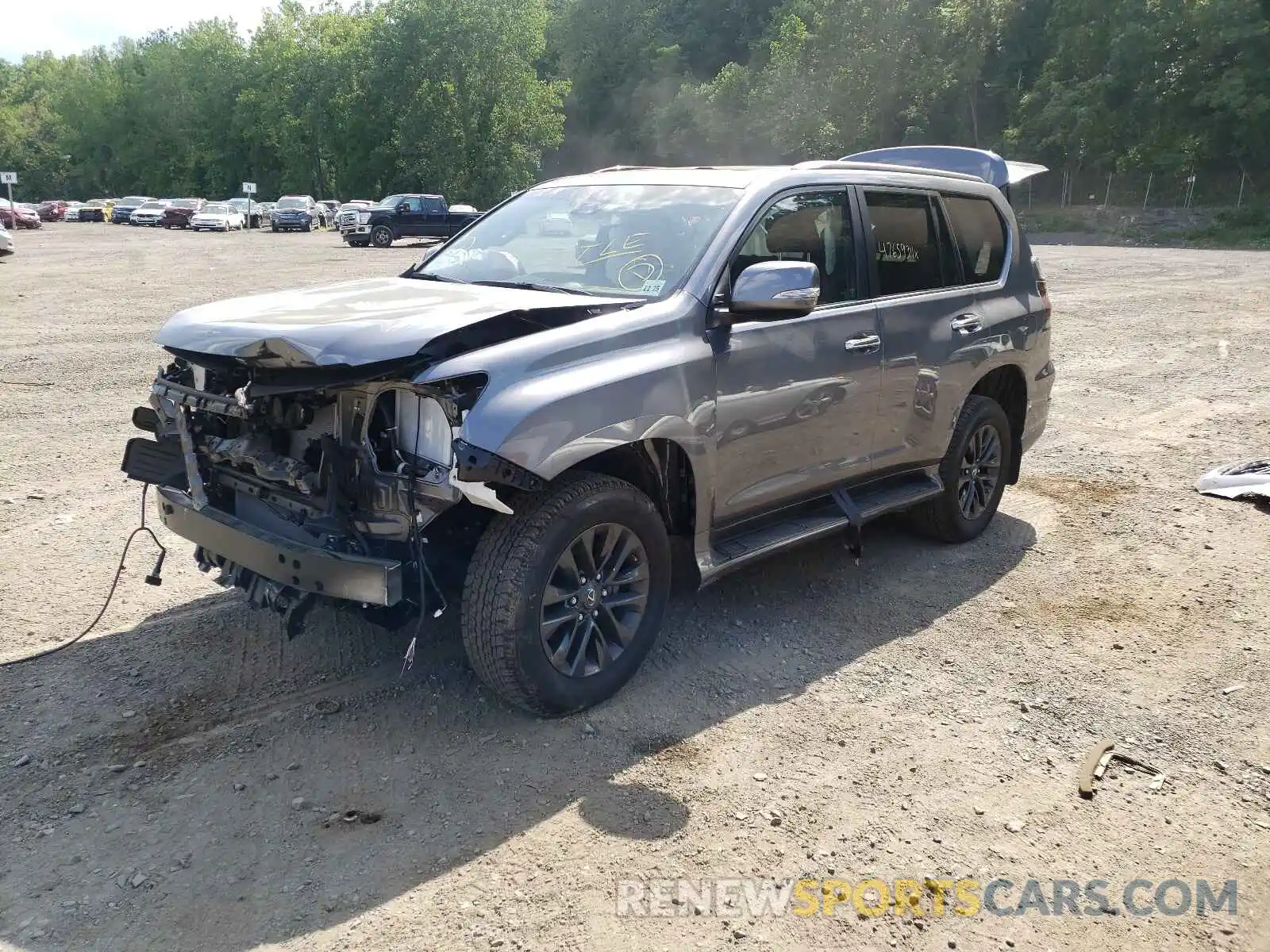 2 Photograph of a damaged car JTJAM7BX2M5275886 LEXUS GX 2021