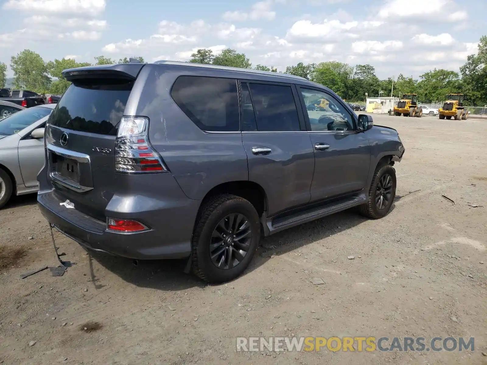 4 Фотография поврежденного автомобиля JTJAM7BX2M5275886 LEXUS GX 2021