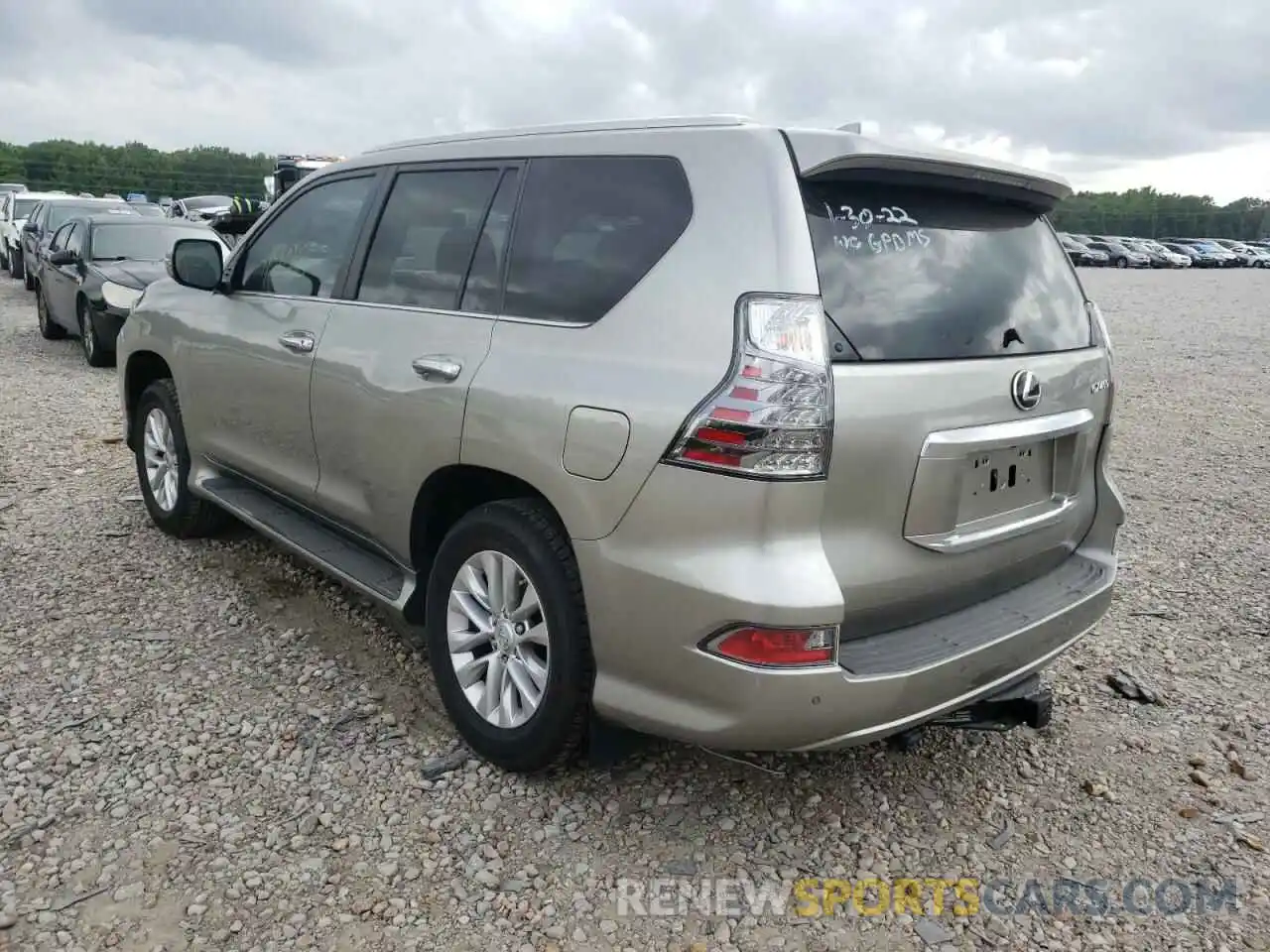 3 Фотография поврежденного автомобиля JTJAM7BX2M5279095 LEXUS GX 2021