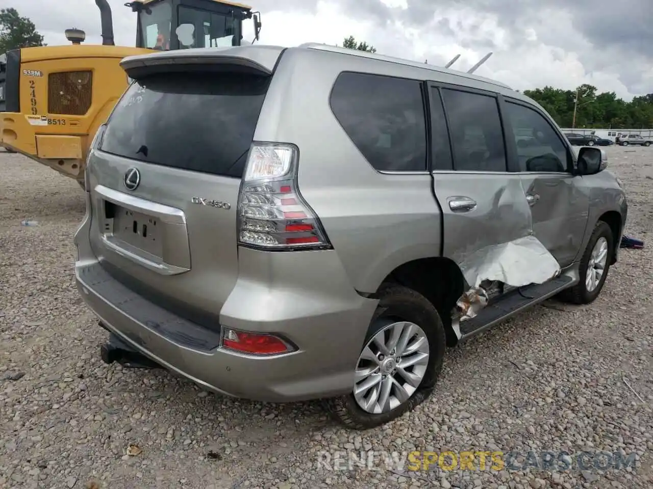 4 Photograph of a damaged car JTJAM7BX2M5279095 LEXUS GX 2021